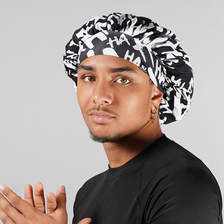 Ha Ha Ha Black Bonnet