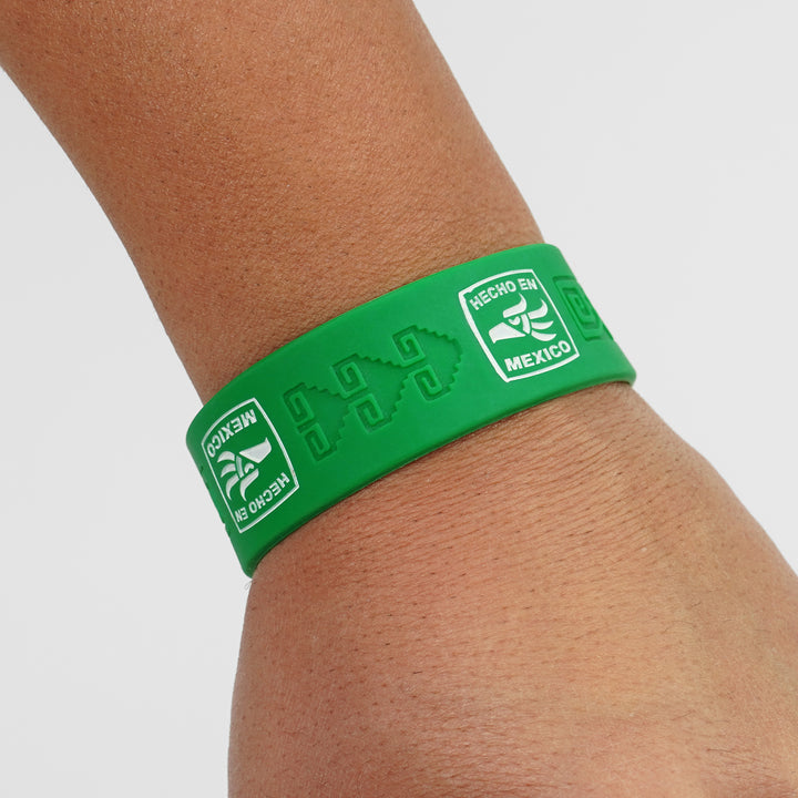 Hecho En Mexico 1 Inch Wristband