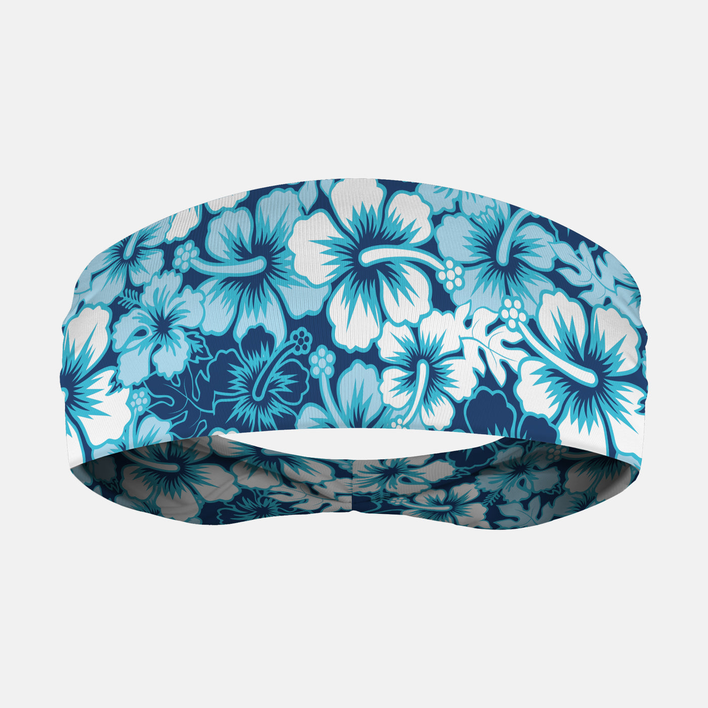 Hibiscus Blue Headband