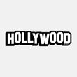 Hollywood Sticker