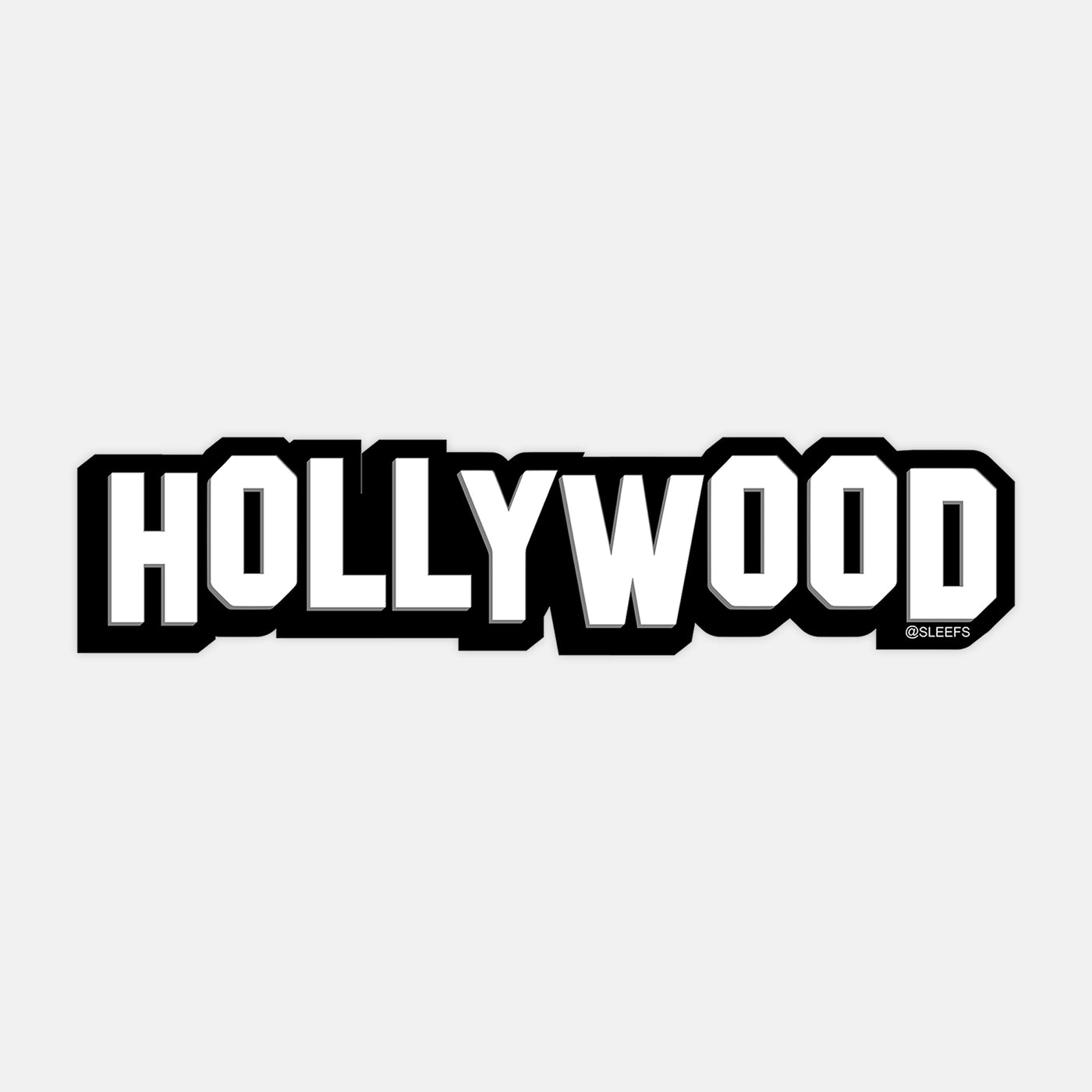 Hollywood Sticker