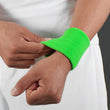 Hue Green Cotton Wristbands (Pair)