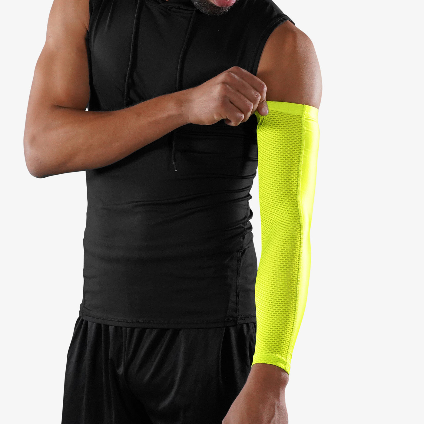 Safety Yellow Pro Arm Sleeve