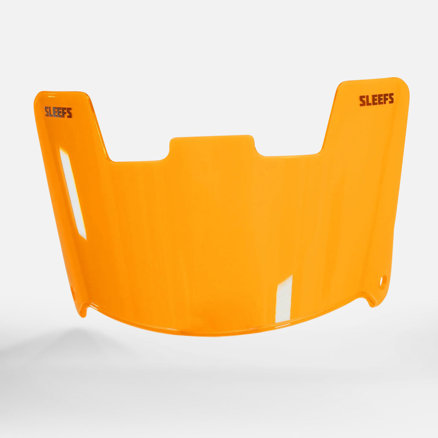 Hot Orange Helmet Eye-Shield Visor