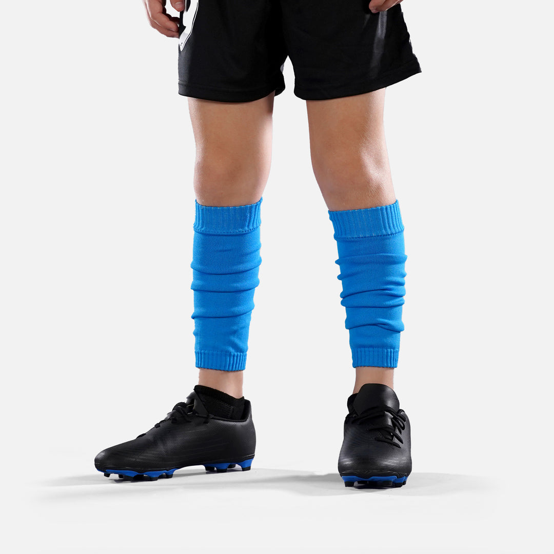 Hue Blue Kids Scrunchie Leg Sleeves