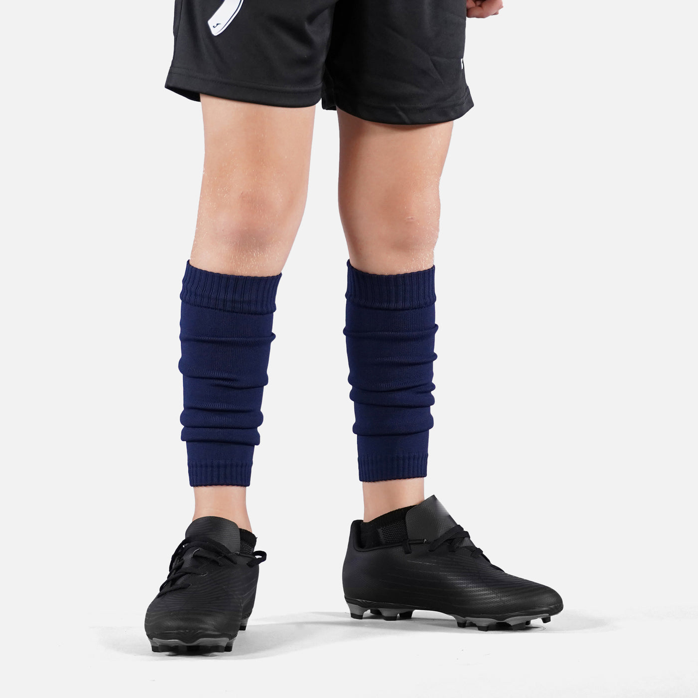Hue Navy Kids Scrunchie Leg Sleeves