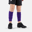 Hue Purple Kids Scrunchie Leg Sleeves