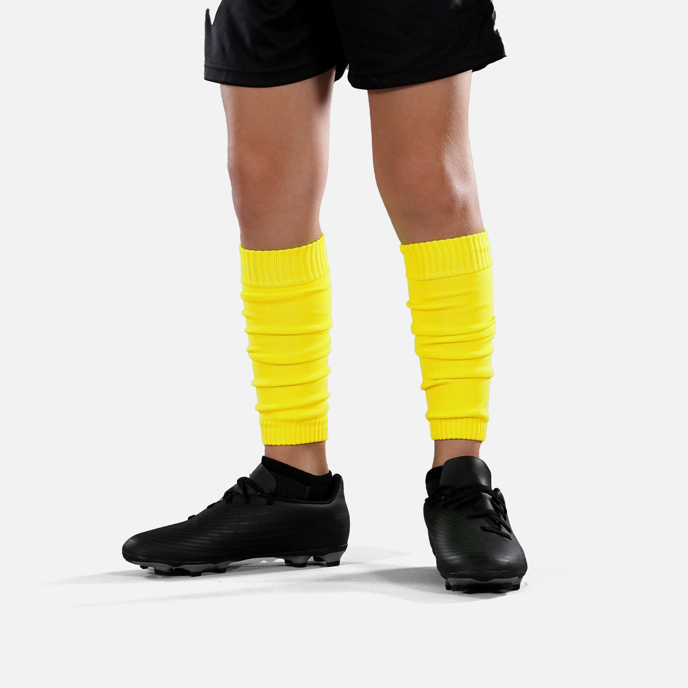 Hue Yellow Kids Scrunchie Leg Sleeves