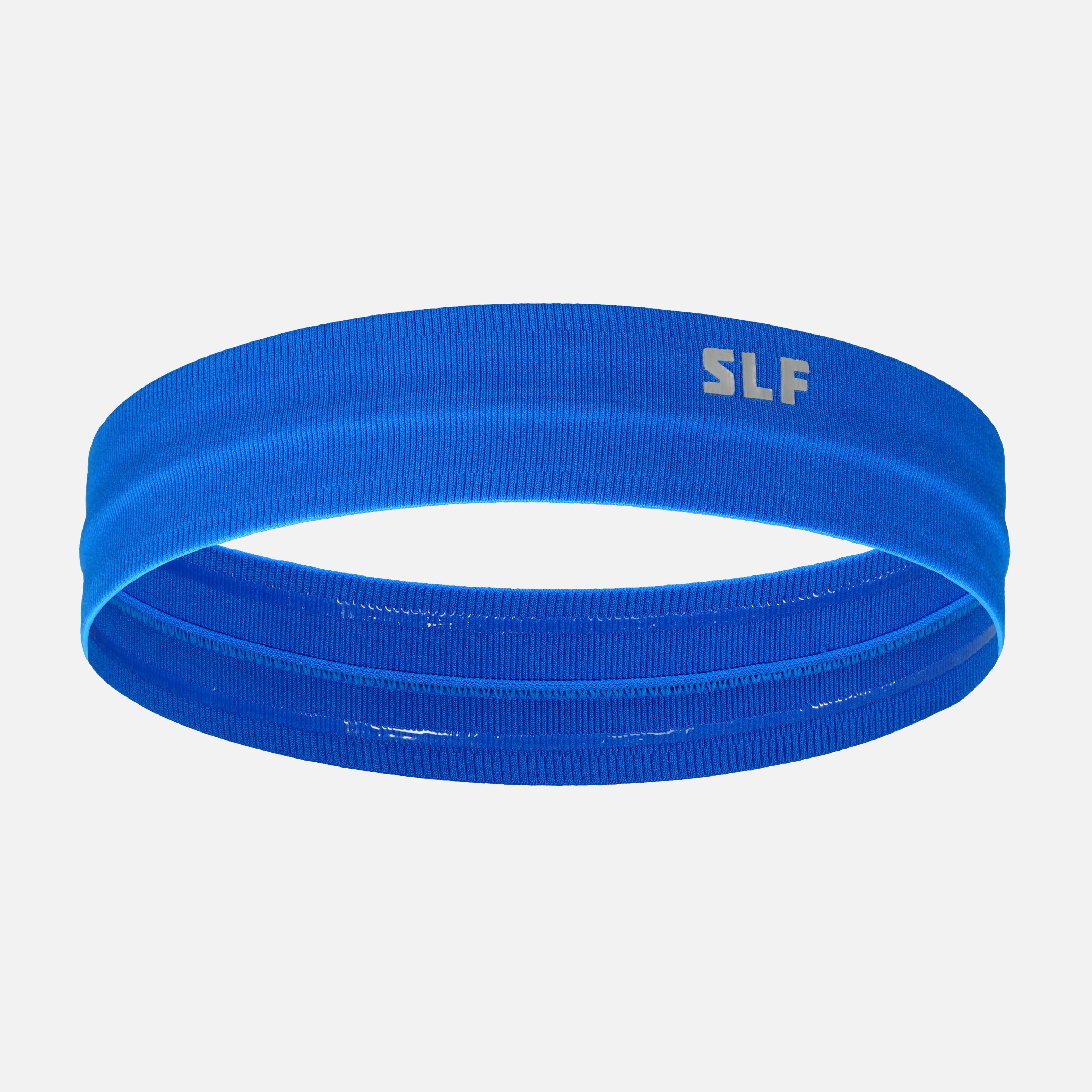 Hue Blue Non-Slip Elastic Headband