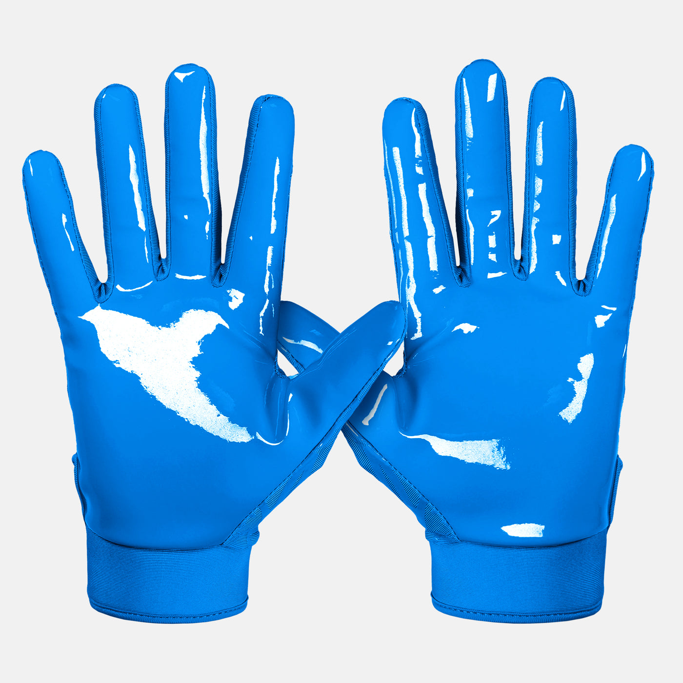 Hue Blue Sticky Football Receiver Gloves#N#– SLEEFS