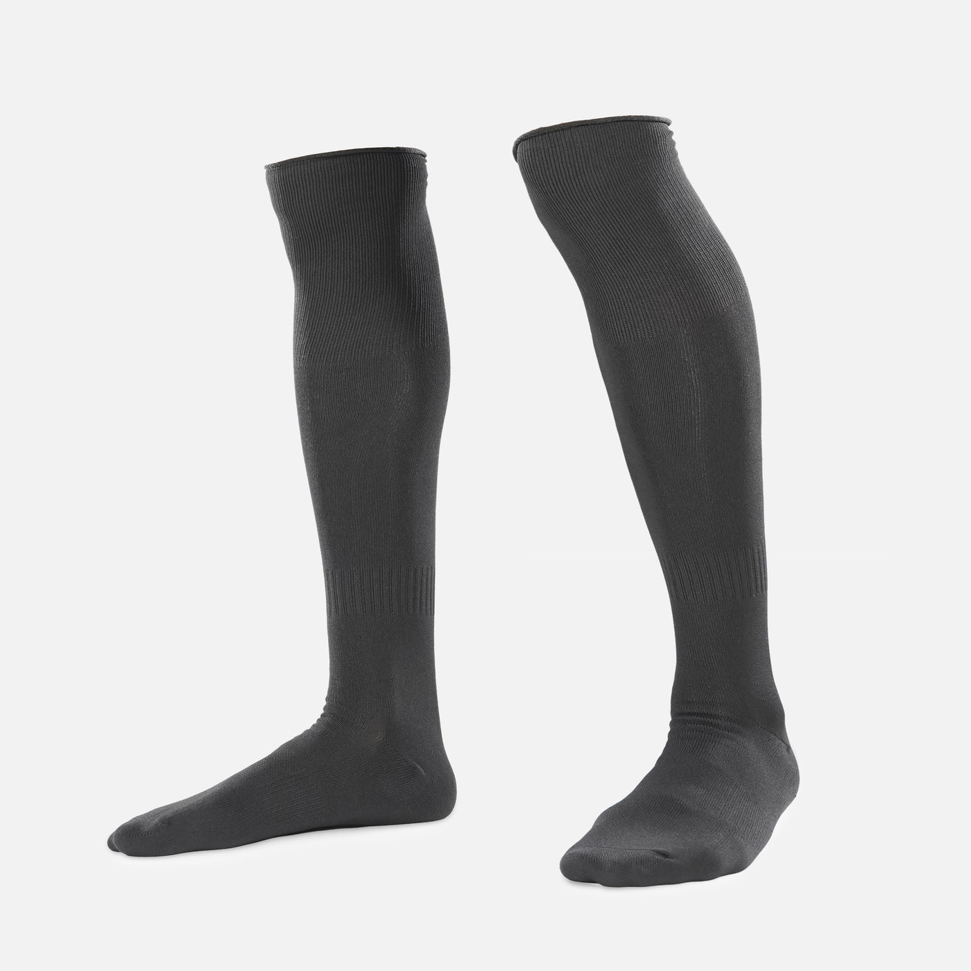 Hue Dark Gray Over The Knee Sport Socks