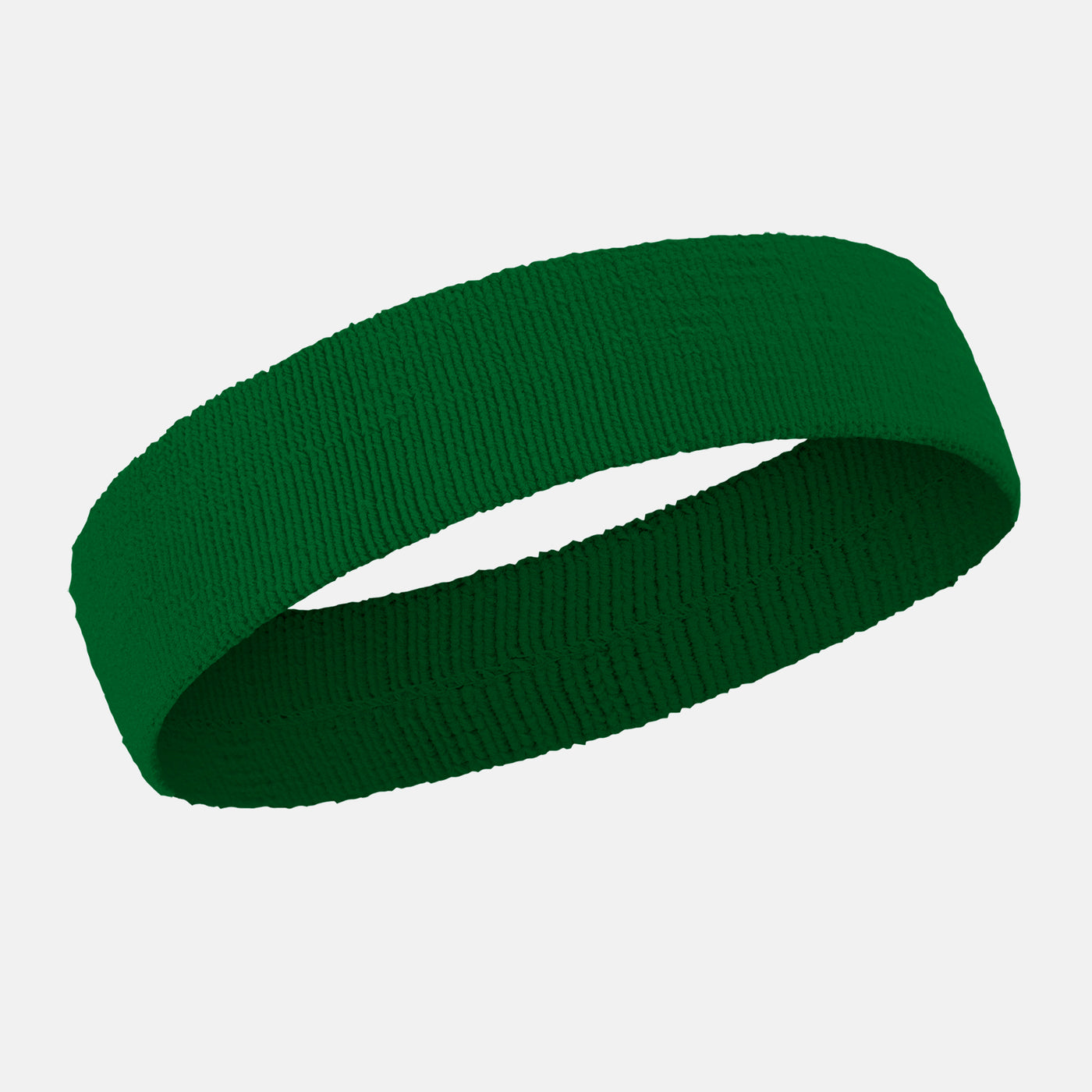 Hue Dark Green Cotton Headband