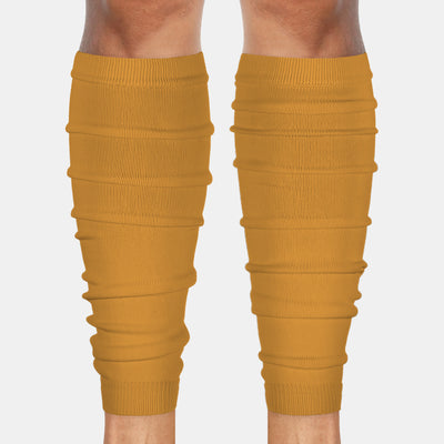 Hue Sienna Yellow Scrunchie Leg Sleeves