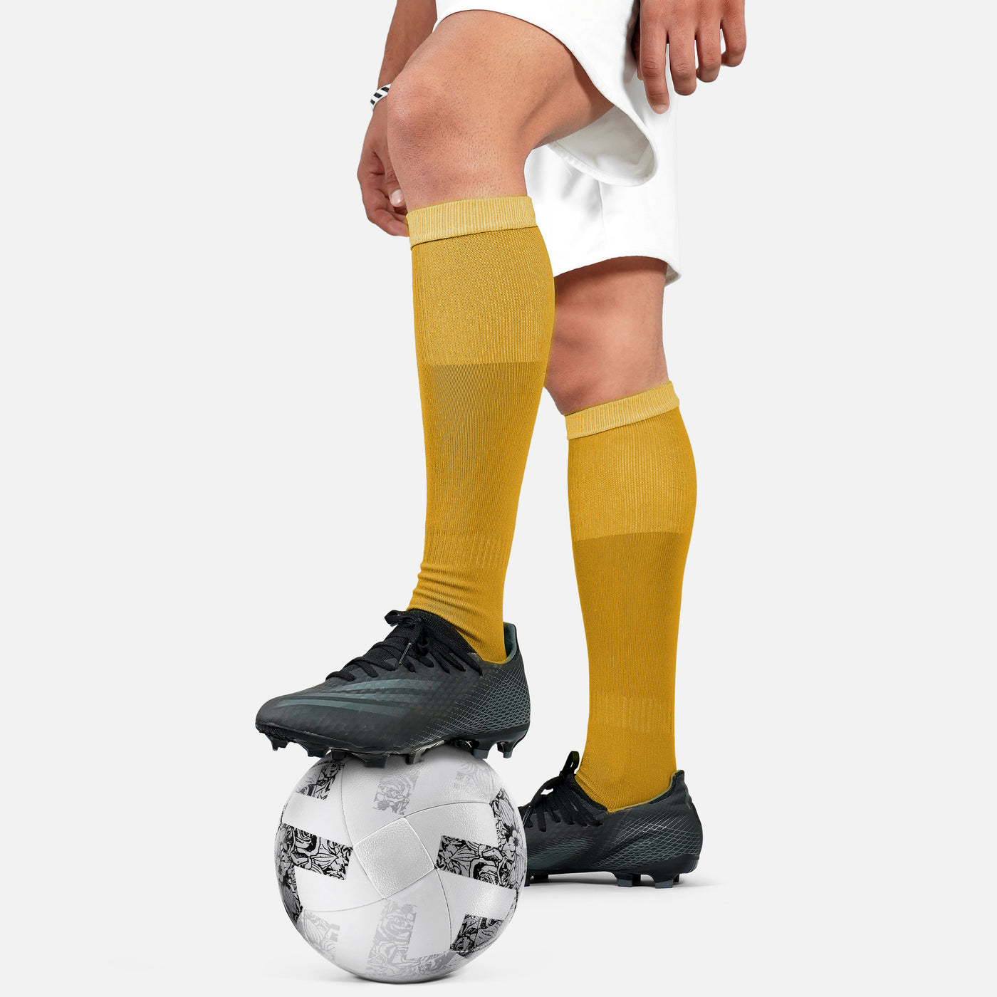Hue Gold Soccer Knee-High Socks