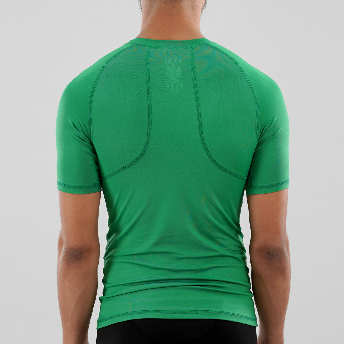 LEORÊVER Mens Performance Sleeveless Compression Shirt Fir Green / Large