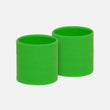 Hue Green Cotton Wristbands (Pair)