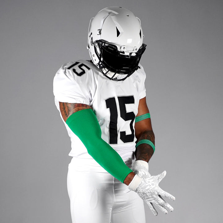 Hue Green One Size Fits All Football Arm Sleeve