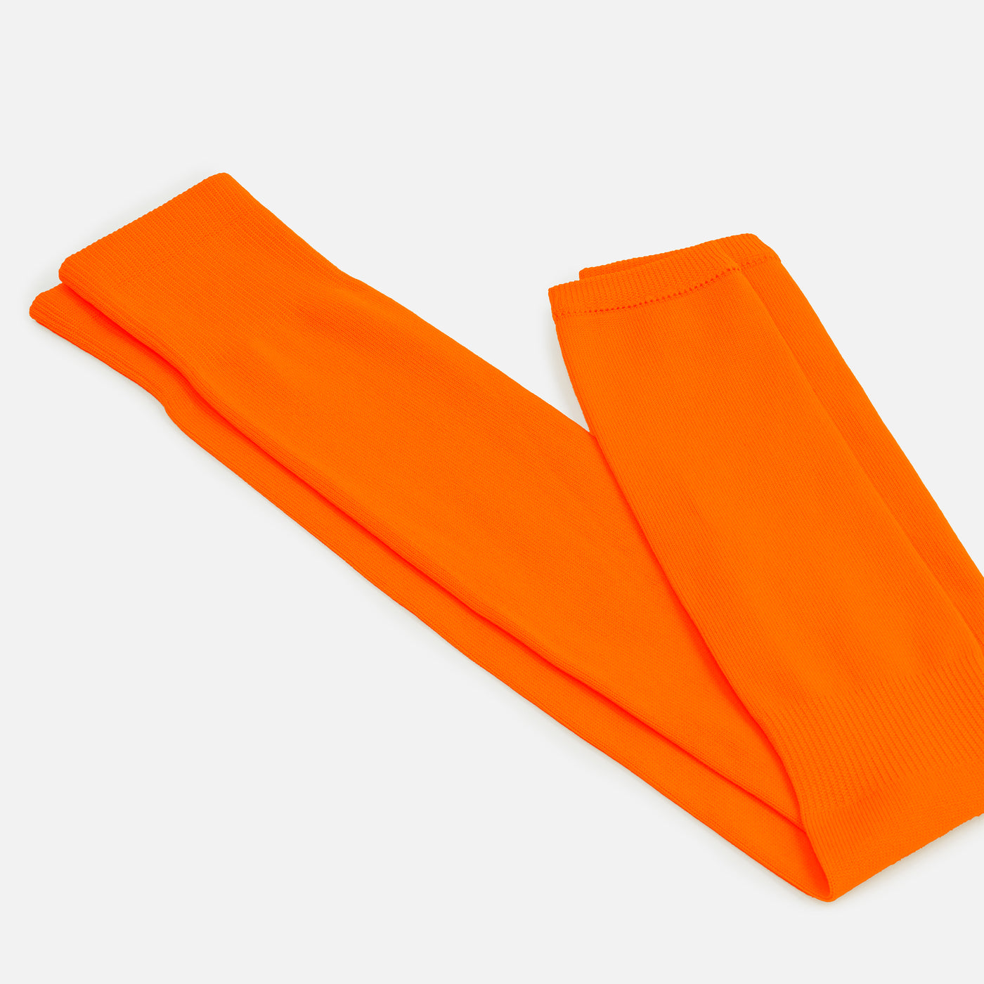 Hue Orange Long Soccer Leg Sleeves