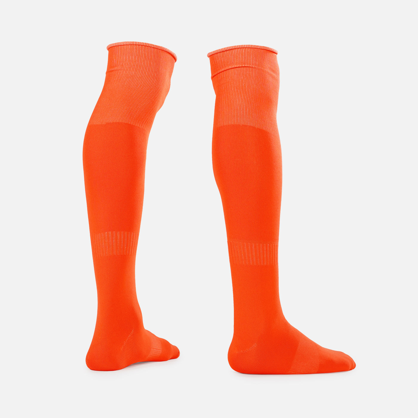 Hue Orange Over The Knee Sport Socks