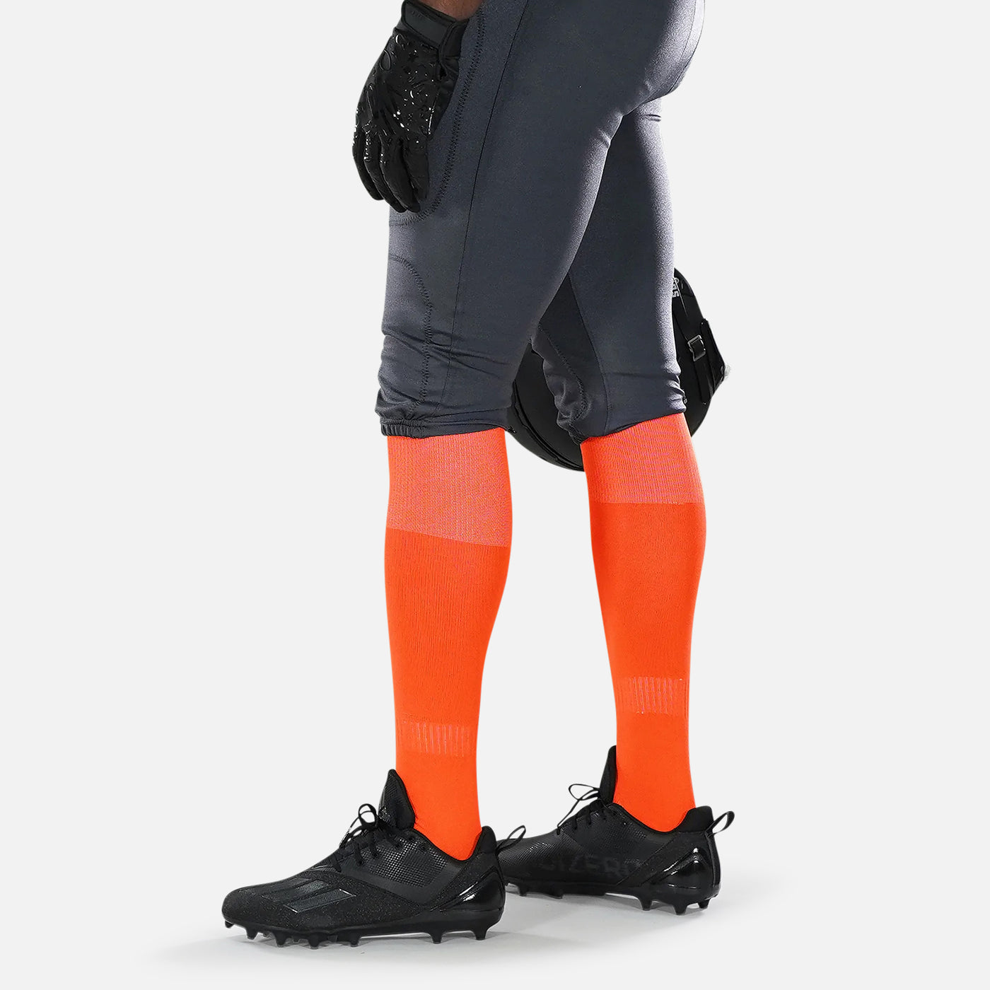Hue Orange Over The Knee Sport Socks