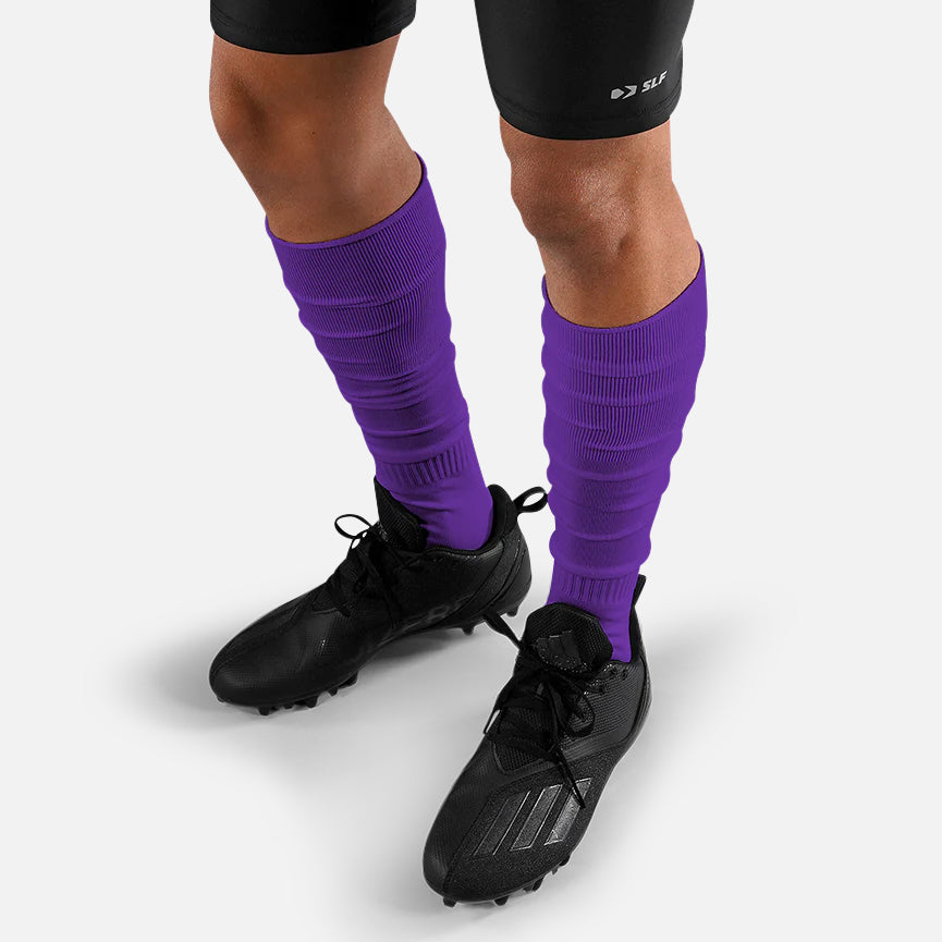 Hue Purple Over The Knee Sport Socks