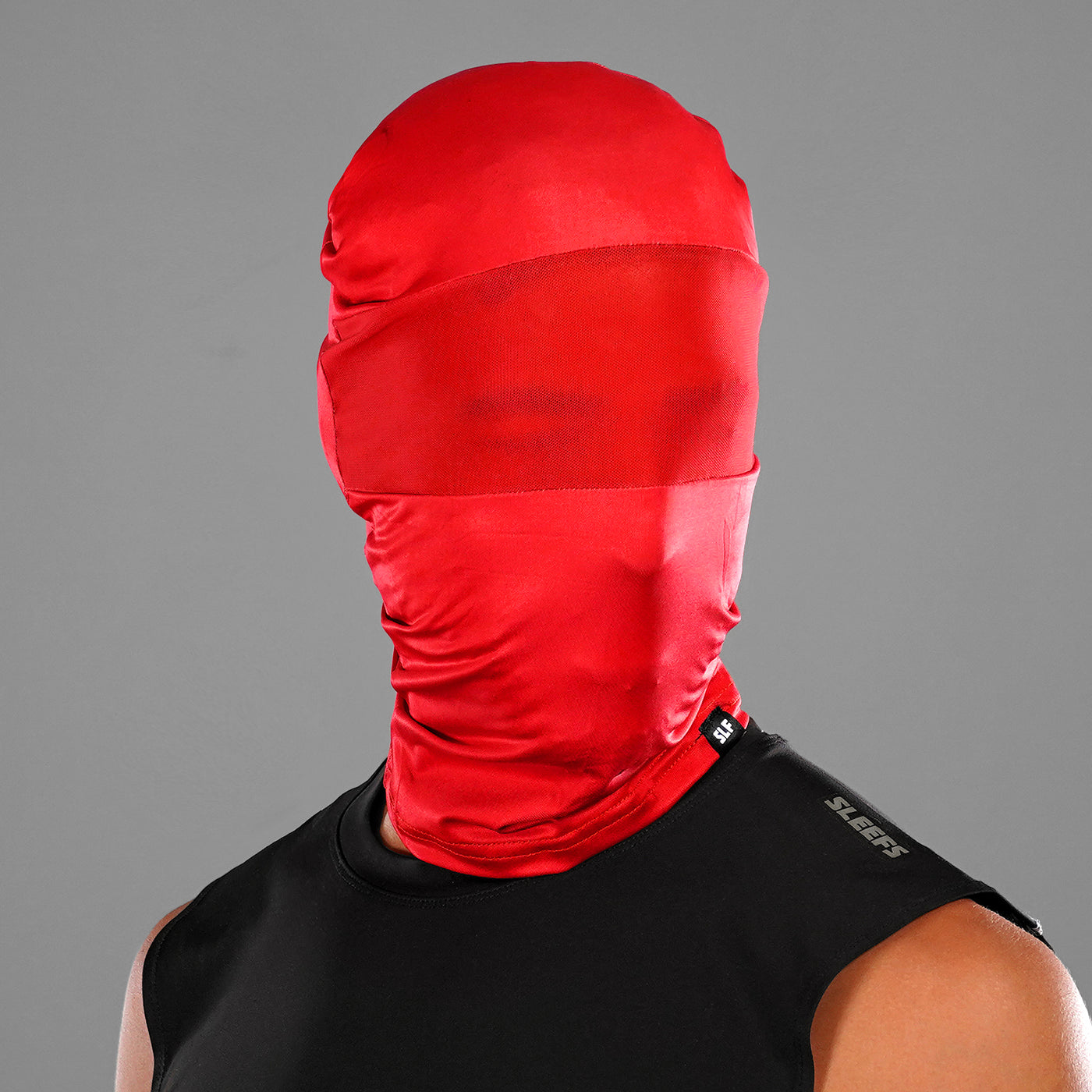 Red Buff Mask Hue Red Head Bag Mask – SLEEFS