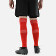 Hue Red Long Soccer Leg Sleeves