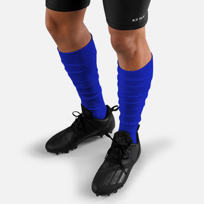 Hue Royal Blue Over The Knee Sport Socks