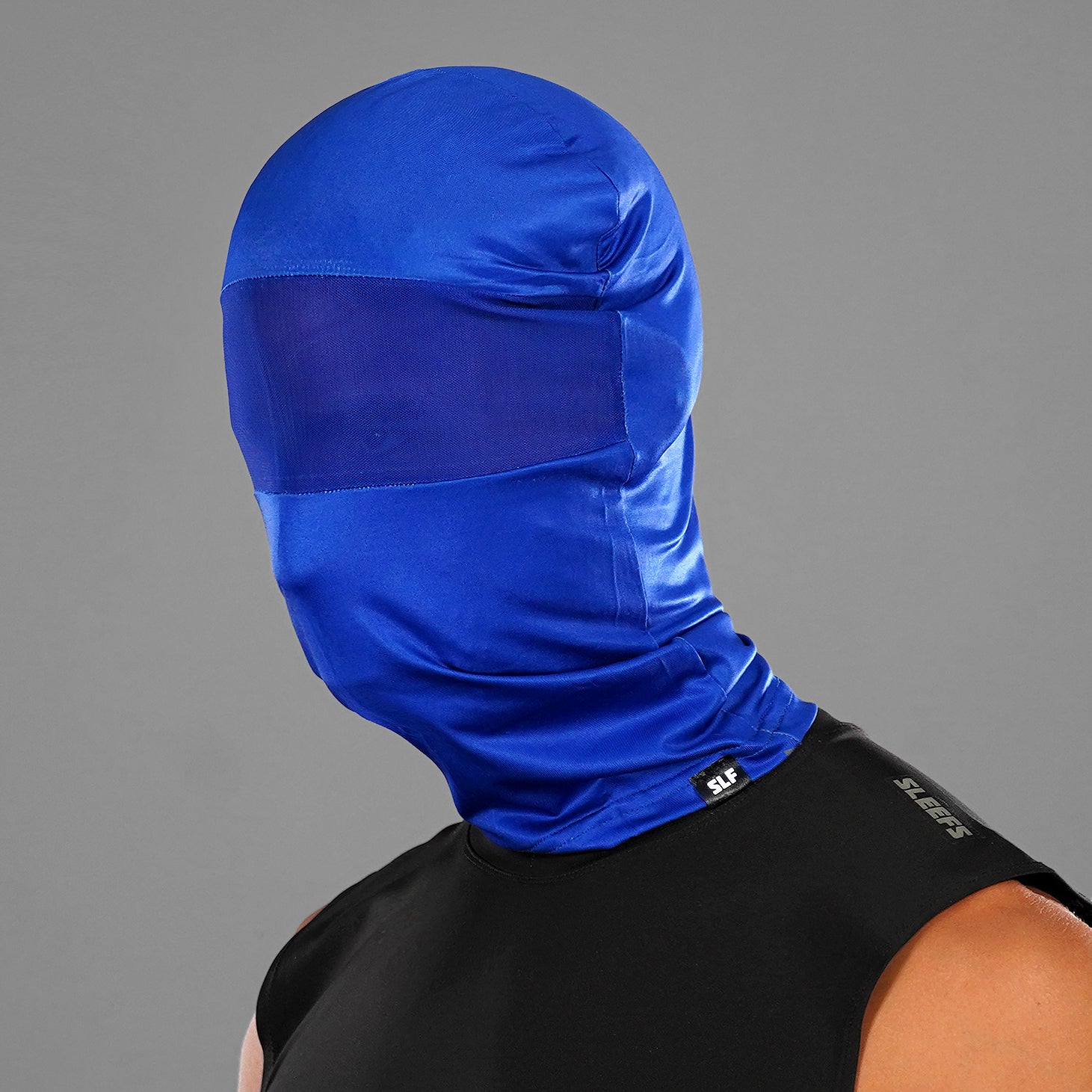 Hue Royal Blue Head Bag Mask – SLEEFS