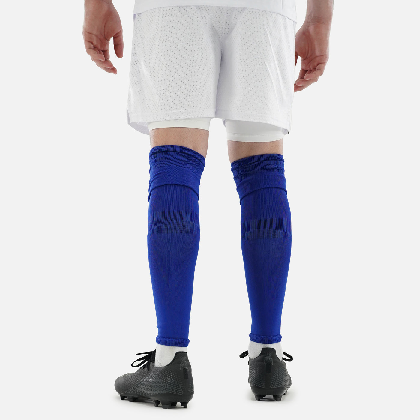 Hue Royal Blue Long Soccer Leg Sleeves