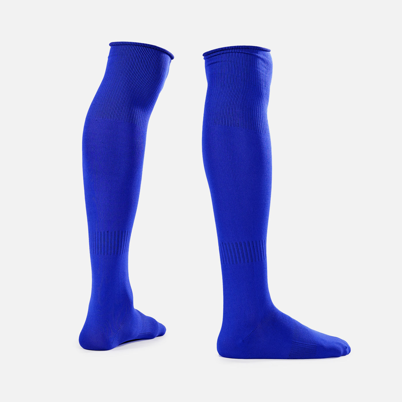 Hue Royal Blue Over The Knee Sport Socks