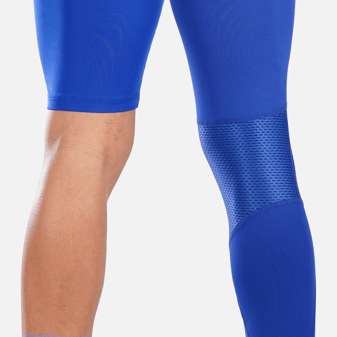 Hue Royal Blue Single-leg Basketball Tights