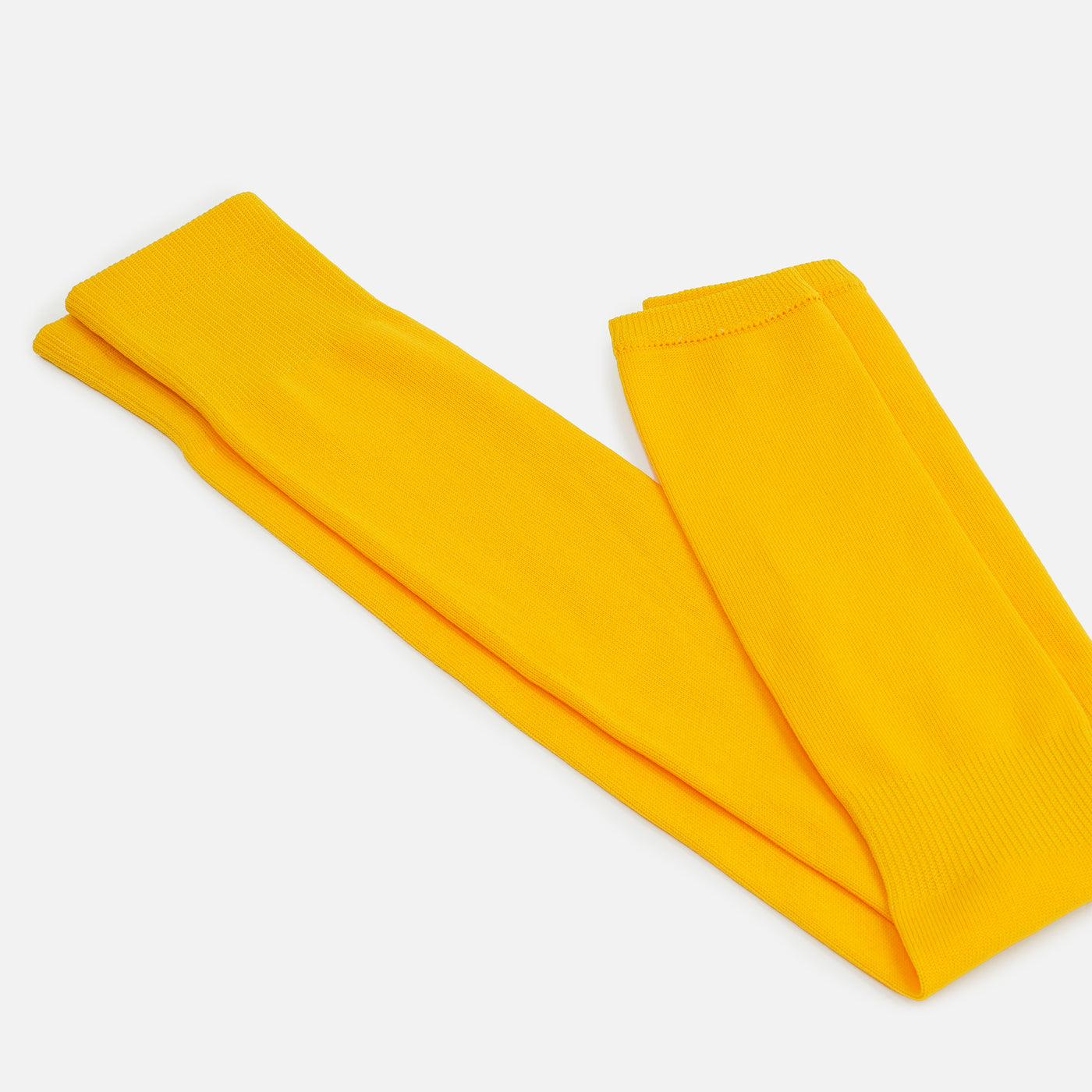 Hue Yellow Gold Long Soccer Leg Sleeves
