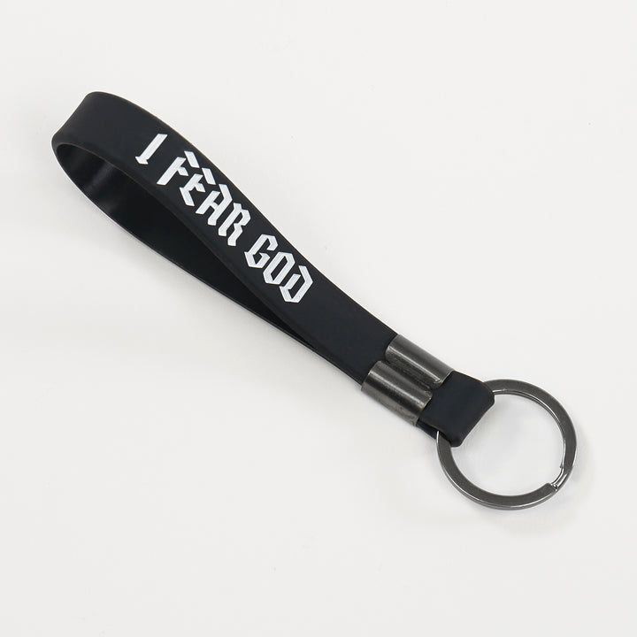 I Fear God Silicone Keychain