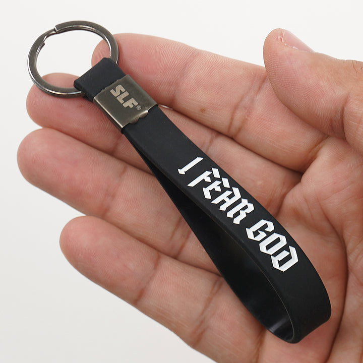 I Fear God Silicone Keychain