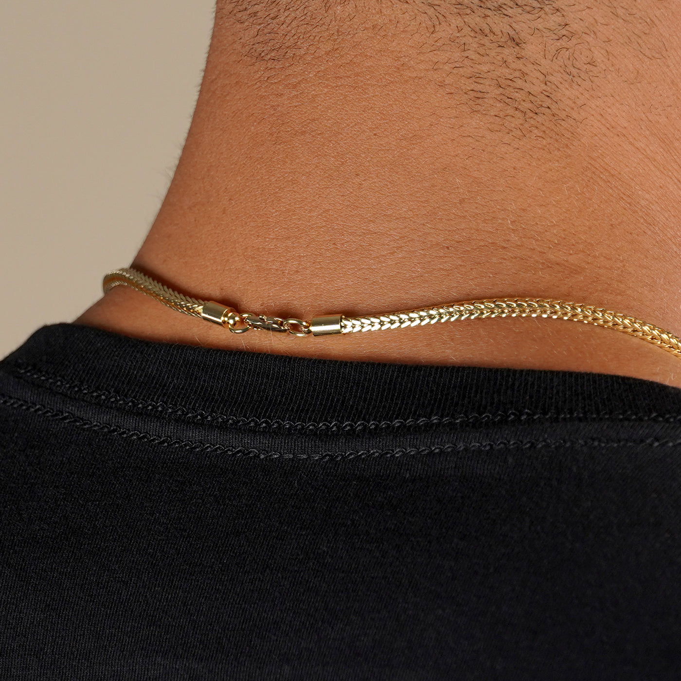 Iced Out Golden Gorilla Pendant with Chain Necklace