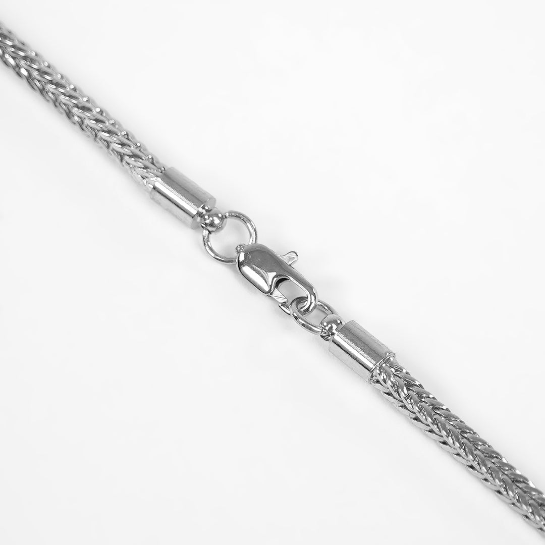 Iced Out Silver Gorilla Pendant with Chain Necklace