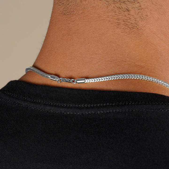 Iced Out Silver Gorilla Pendant with Chain Necklace