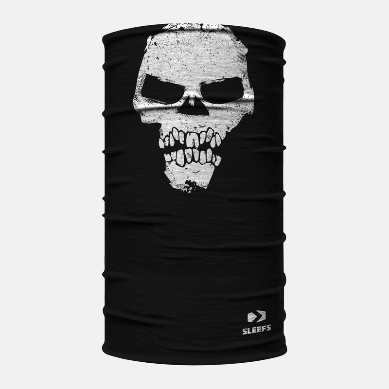 Igor Black White Skull Neck Gaiter