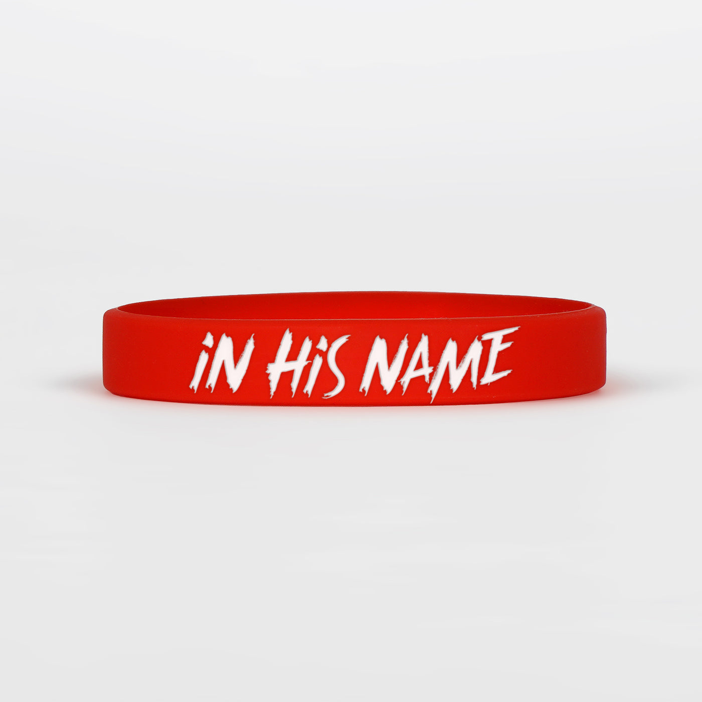 In His Name Motivational Wristband