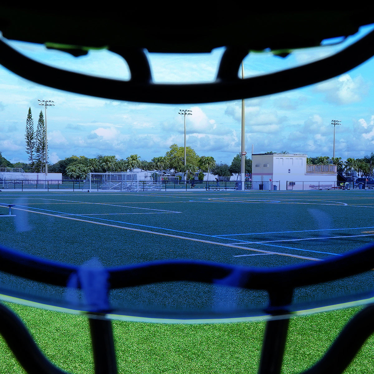 Faded Cobalt Blue Helmet Eye-Shield Visor