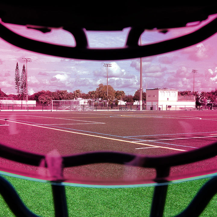 Pink Machine Silver Helmet Eye-Shield Visor for Kids