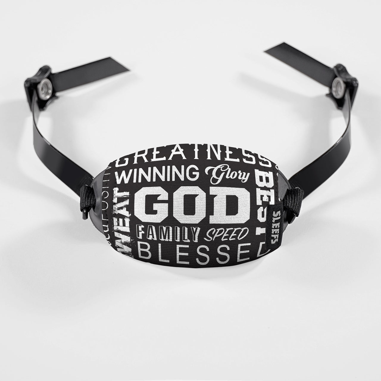 Inspirational Chin Strap Cover