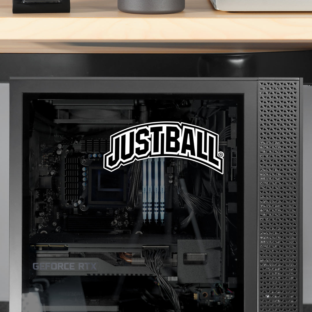 Just Ball Houndstooth Sticker