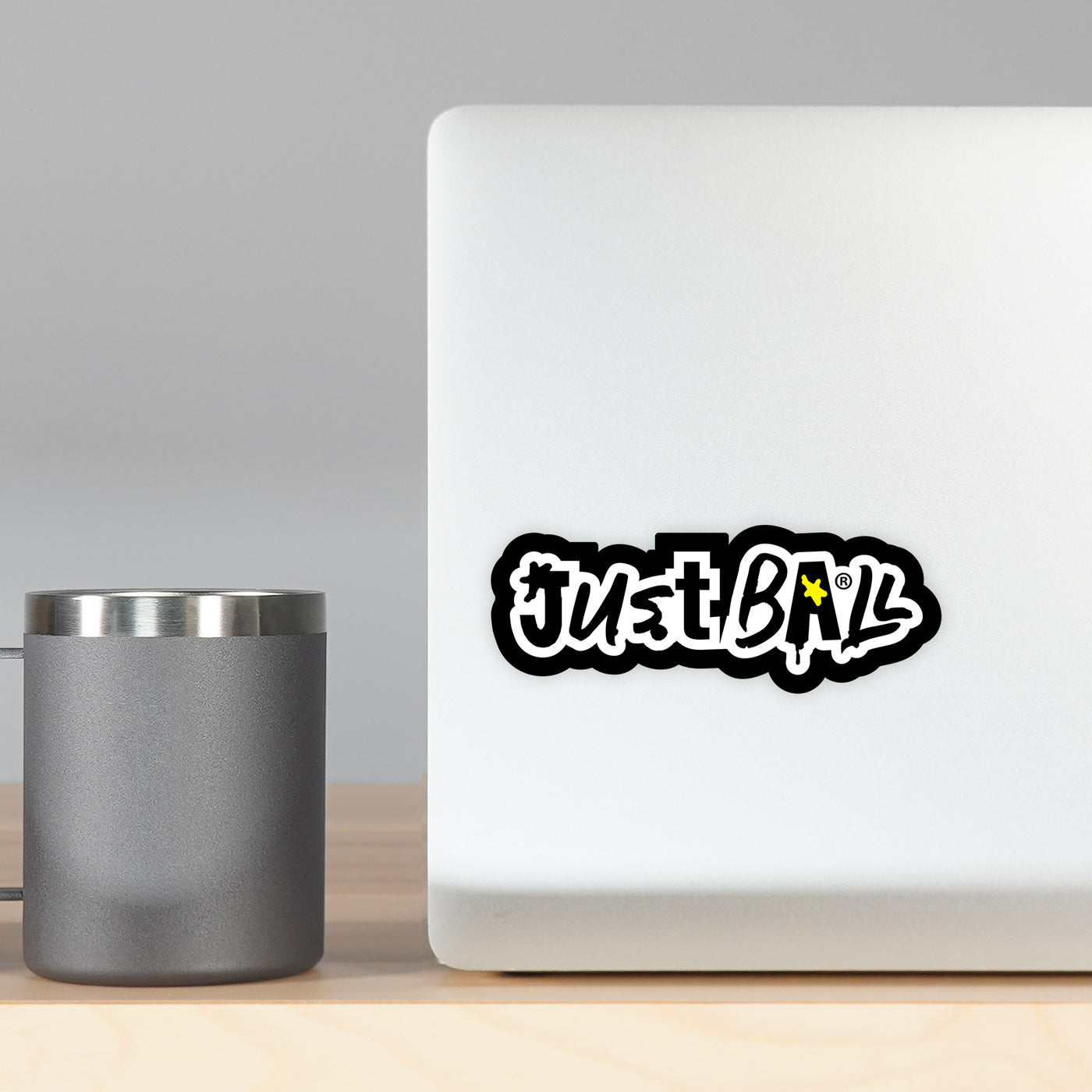 Just Ball Logo Sticker