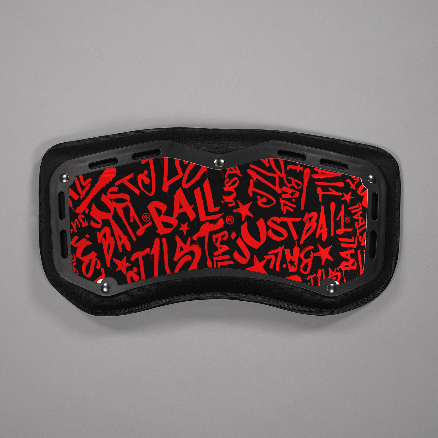 Just Ball Red Sticker for Back Plate – SLEEFS