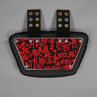 Just Ball Red Sticker for Back Plate