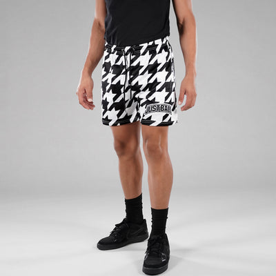 Just Ball Houndstooth Shorts - 7"