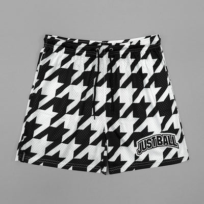 Just Ball Houndstooth Shorts - 7"