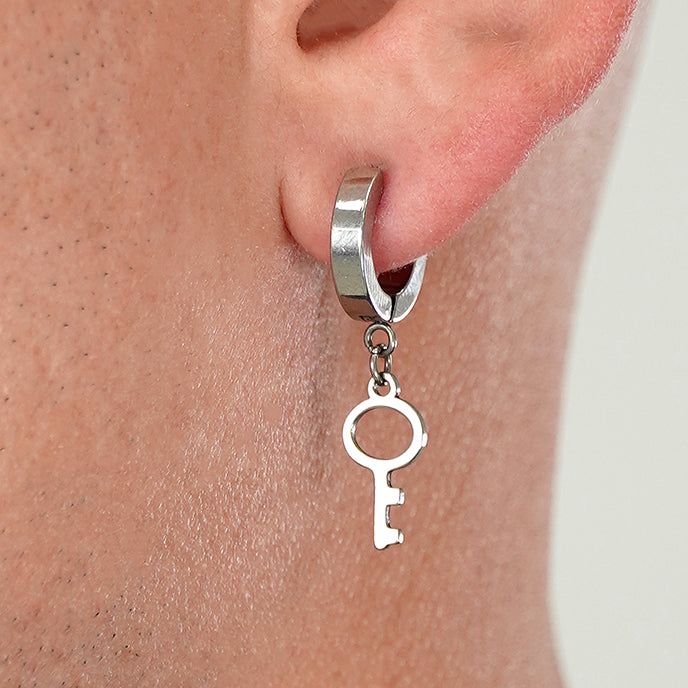Keys Earrings - Stainless Steel